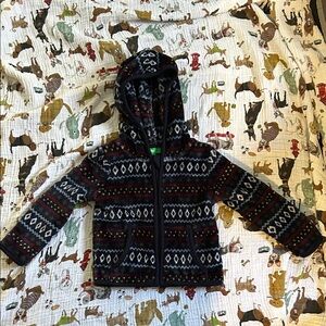 Dip Cozy Multicolor Fleece Jacket